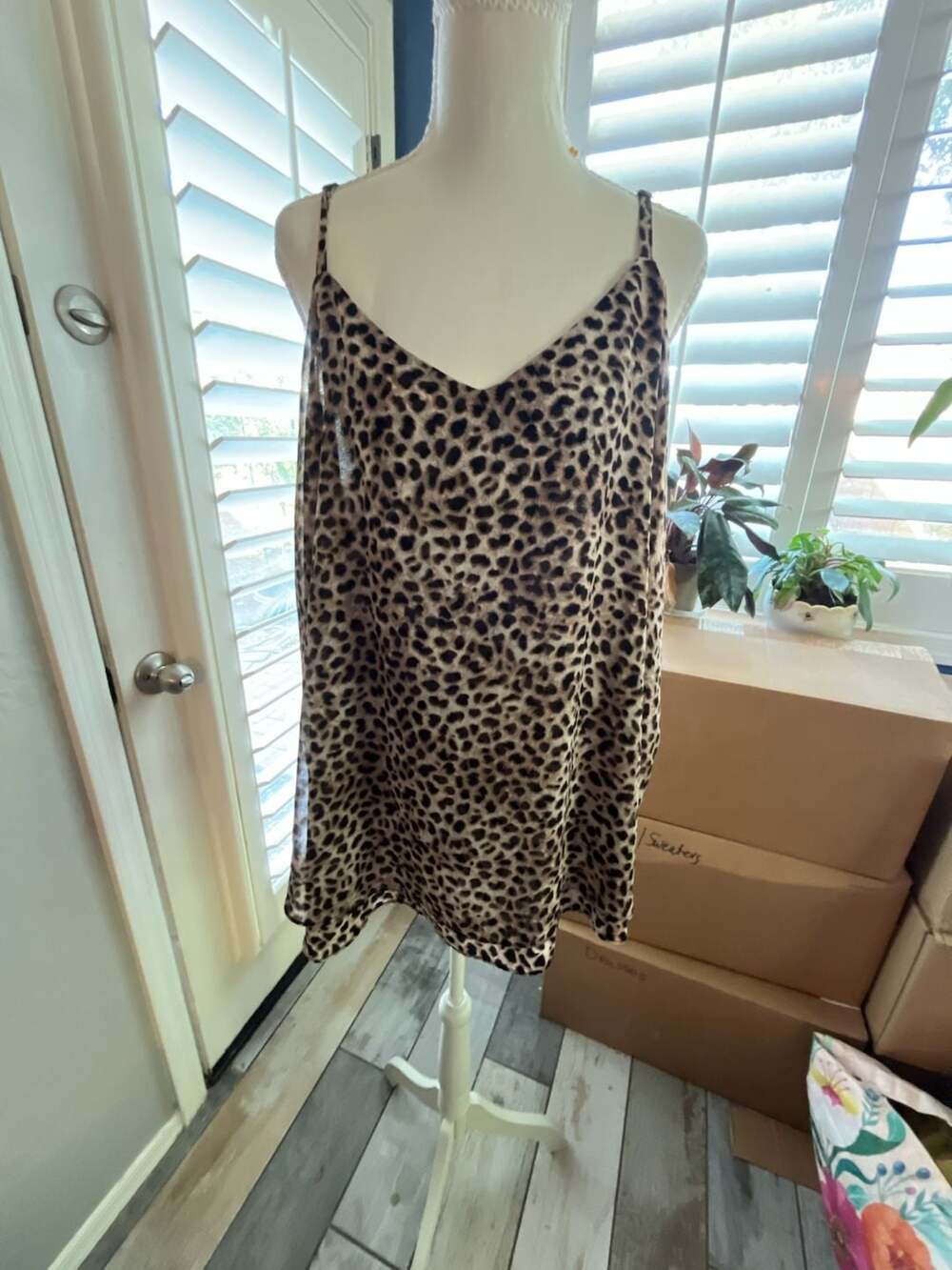 Torrid Leopard Print Camisole Tank Top